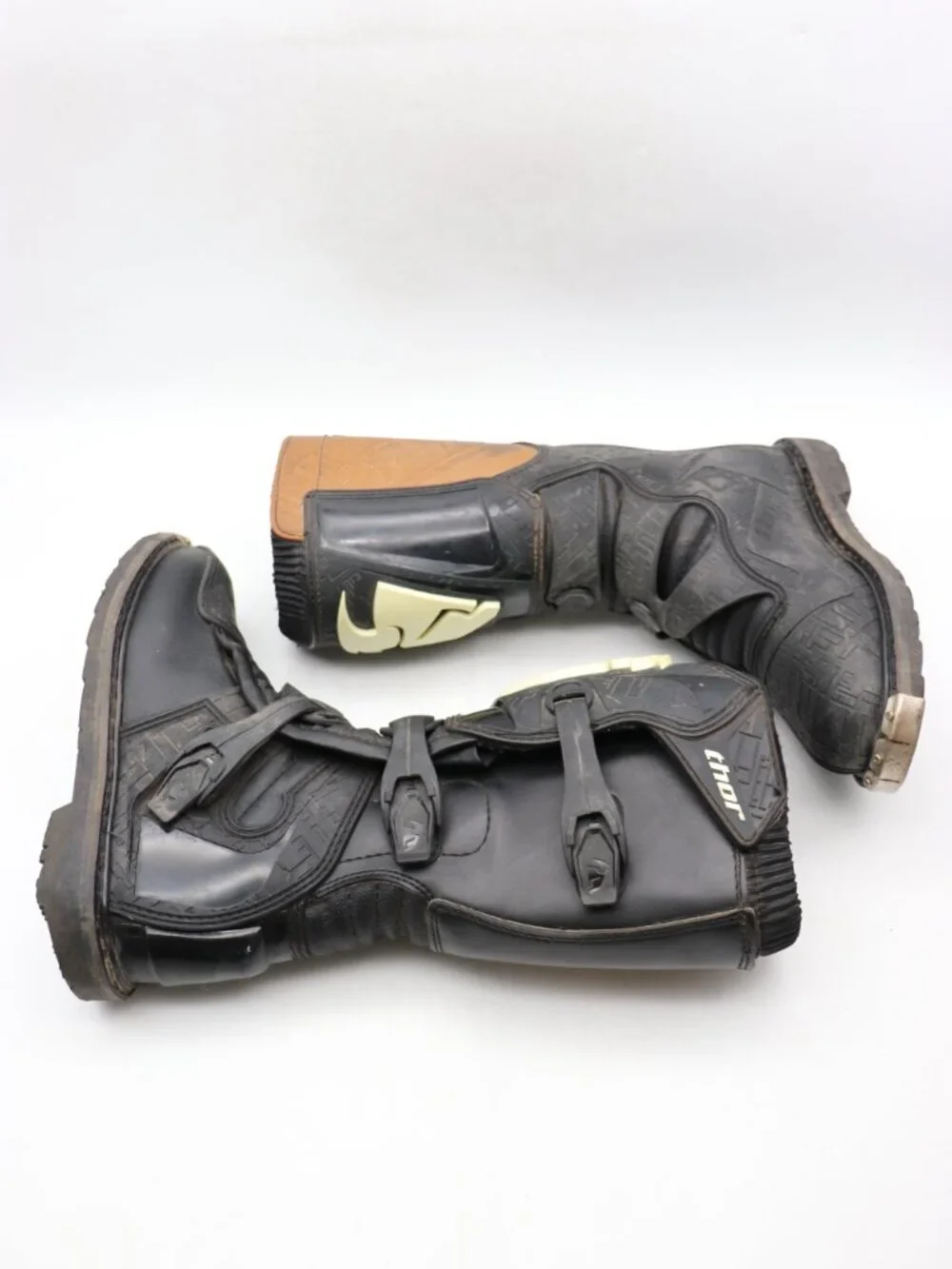 Thor Blitz MX Motocross Off Road Boots Mens Size 9 Black Trail Bike Boots